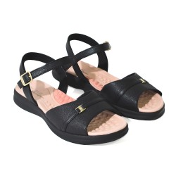 Priceshoes Sandalias Confort Mujer 0227174-113NEGRO