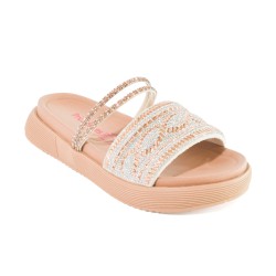 Price Shoes Sandalias Elegantes Mujer 912759CHAMPANA