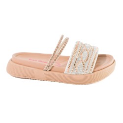 Price Shoes Sandalias Elegantes Mujer 912759CHAMPANA