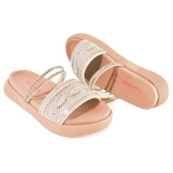 Price Shoes Sandalias Elegantes Mujer 912759CHAMPANA