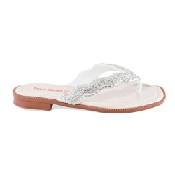 Price Shoes Sandalias Elegantes Mujer 912312BLANCO