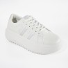 Price Shoes Tenis Plataforma Mujer 202WN46-ABPLATA