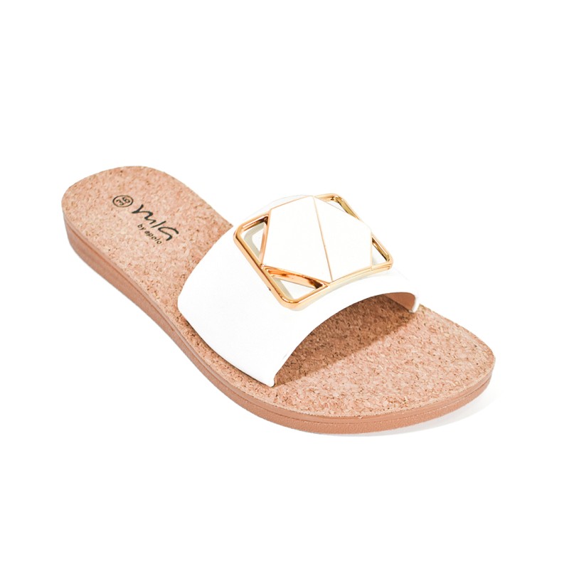 Price Shoes Sandalias casuales mujer 202BW932-316BLANCO