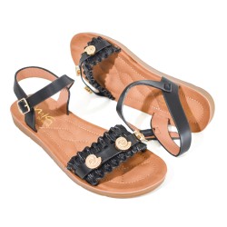 Price Shoes Sandalias casuales mujer 202BW932-936NEGRO