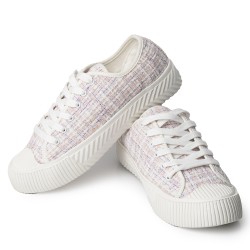 Price Shoes Tenis Casual para dama 6221019307AROSADO