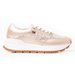 Price Shoes Tenis deportivo para mujer 282M-519CHAMPANA