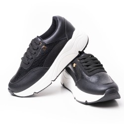 Price Shoes Tenis Casual Moda Mujer 282M483NEGRO