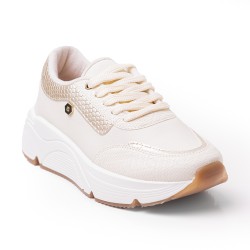 Price Shoes Tenis Moda para Mujer 282M484TALCO
