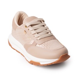 Price Shoes Tenis Moda para Mujer 282M-526BEIGE