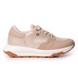 Price Shoes Tenis Moda para Mujer 282M-526BEIGE