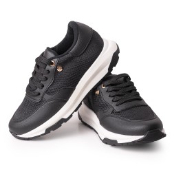 Price Shoes Tenis Moda para Mujer 282M-526NEGRO