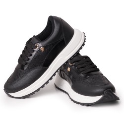 Price Shoes Tenis Moda para Mujer 282M-536NEGRO