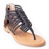 Priceshoes Sandalias Planas Mujeres 3022525NEGRO