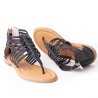 Priceshoes Sandalias Planas Mujeres 3022525NEGRO