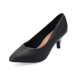 Price Shoes Tacon cerrado Mujer 0224076-1301NEGRO
