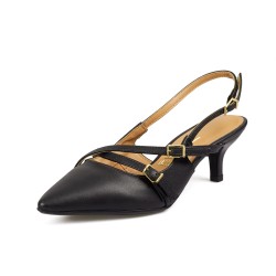 Priceshoes Zapatos Ejecutivo puntudo para Mujer 0221122-885NEGRO