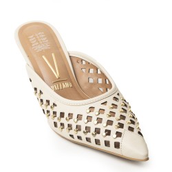 vizzano  Zapatos  puntudo de tacón para Mujer 0221456-106CREMA