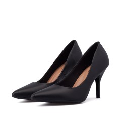 Price Shoes Tacon cerrado puntudo para  Mujer 0224122-1300NEGRO