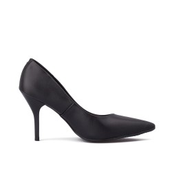 Price Shoes Tacon cerrado puntudo para  Mujer 0224122-1300NEGRO