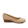 Price Shoes Tacon Cuña para Mujer 0227014-200-1BEIGE