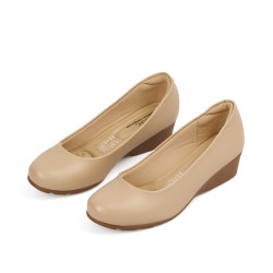 Price Shoes Tacon Cuña para Mujer 0227014-200-1BEIGE