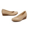 Price Shoes Tacon Cuña para Mujer 0227014-200-1BEIGE