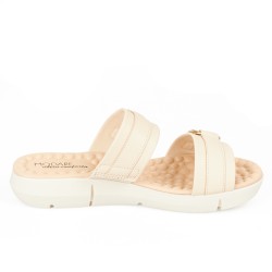 Price Shoes Sandalia Confort para Mujer 0227142-142CREMA