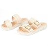 Price Shoes Sandalia Confort para Mujer 0227142-142CREMA