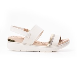 Price Shoes Sandalia Confort Mujer 0227151-128BLANCO