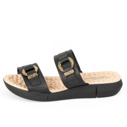 Price Shoes Sandalia Confort para Mujer 0227142-142NEGRO