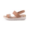 Price Shoes Sandalia Confort para Mujer 0227151-128NUDE