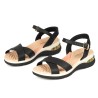 Price Shoes Sandalia Confort para Mujer 0227183-103NEGRO