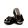 Plataforma para mujer Beira Rio Negro-Dorado 0228455-304DORADO