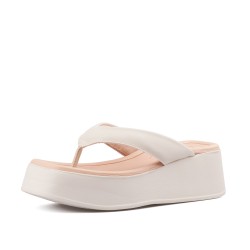 Plataforma para mujer estilo bloque Beira Rio 0228530-100BLANCO