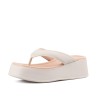 Plataforma para mujer estilo bloque Beira Rio 0228530-100BLANCO