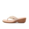 Sandalia para dama Beira Rio 0228527-103CREMA