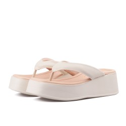 Plataforma para mujer estilo bloque Beira Rio 0228530-100BLANCO