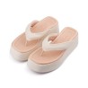 Plataforma para mujer estilo bloque Beira Rio 0228530-100BLANCO