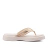 Sandalia playera para mujer Beira Rio 0228537-102CREMA