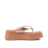 Plataforma para mujer Beira Rio 0228530-100OROROSA