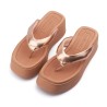 Plataforma para mujer Beira Rio 0228530-100OROROSA