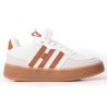 Price Shoes Tenis Moda para Mujer 102051CAFE