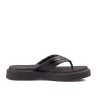 Sandalia playera para mujer Beira Rio 0228537-102NEGRO