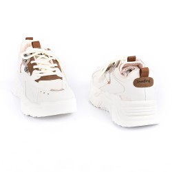 Price shoes Tenis Moda Casual Mujeres 102100CAFE