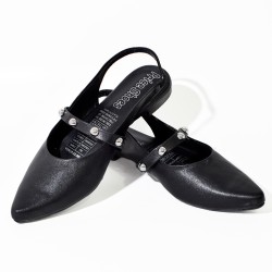 Priceshoes Baletas Elegantes Mujer 142CHUZNEGRO