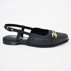 Price Shoes Baletas tipo slingback para mujer 182BE916NEGRO