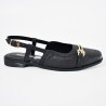Price Shoes Baletas tipo slingback para mujer 182BE916NEGRO