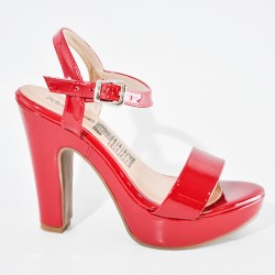 Price Shoes Tacones charol para Mujer 182FL881ROJO