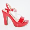 Price Shoes Tacones charol para Mujer 182FL881ROJO