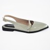 Price Shoes baletas destalonadas casuales para mujer 182MS258VERDE